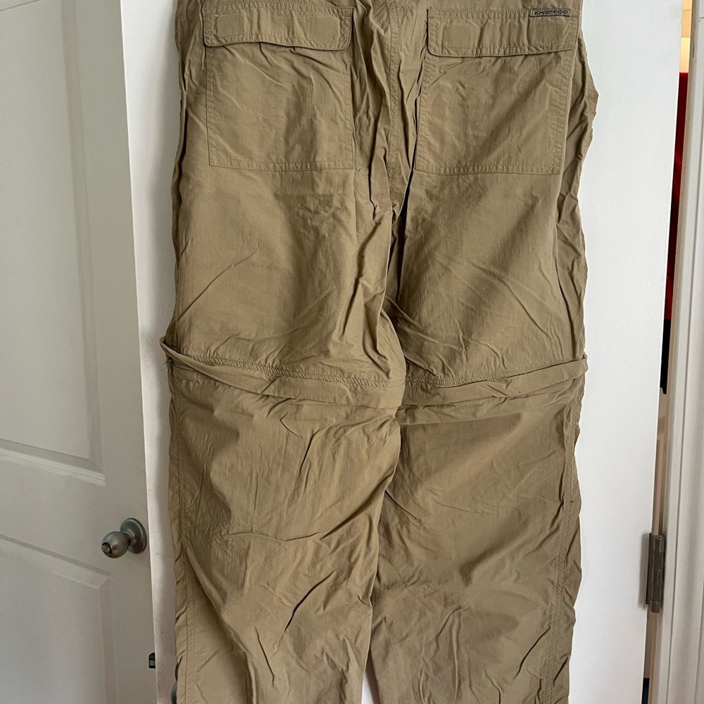 Exofficio Women's Convertible Cargo Pants in Khaki/Tan